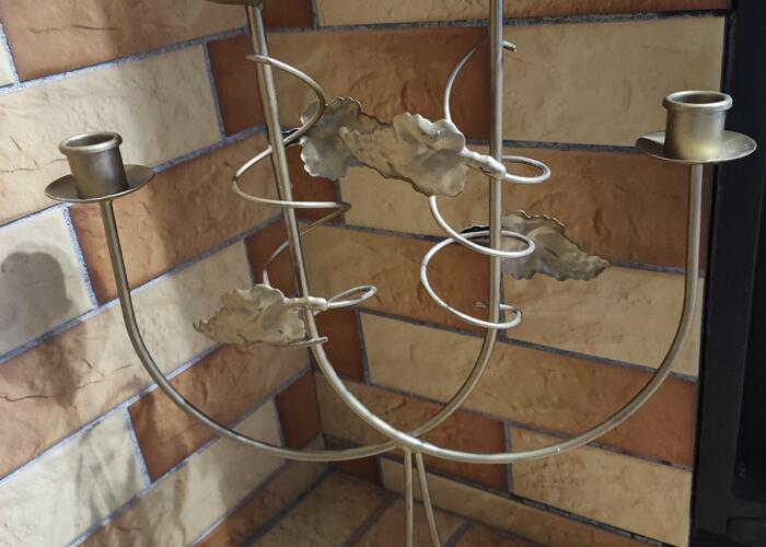 Grajewo ogłoszenia: Sprzedam świecznik 4- ramienny, wysokość 44 cm, stan bardzo dobry