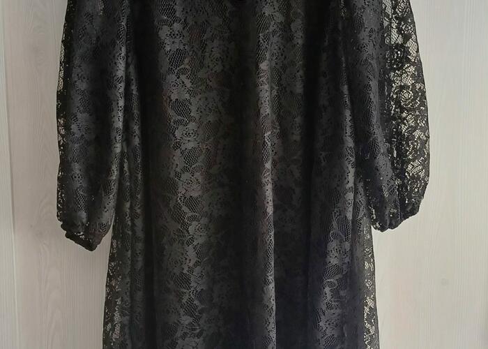 Grajewo ogłoszenia: Koronkowa sukienka na 115 w biuscie dlugosc 98 za 30 zł